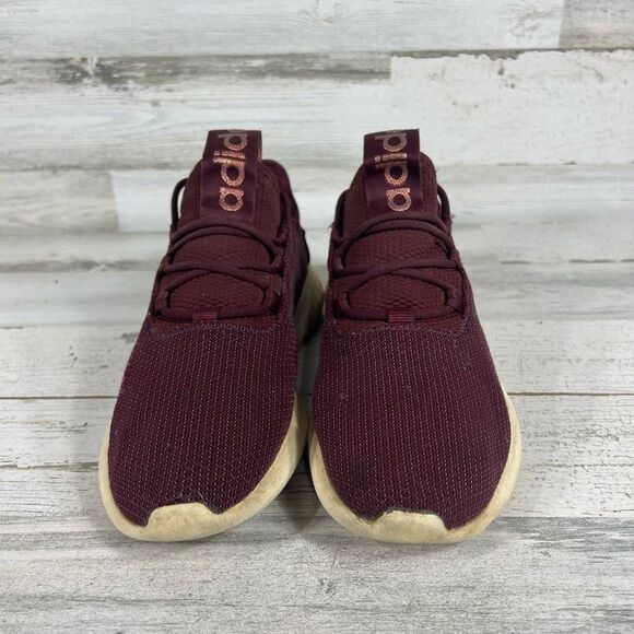 Adidas Women's Kaptir X Maroon Lace Up Athletic Running Shoes Size 9.5 - Picture 4 of 8